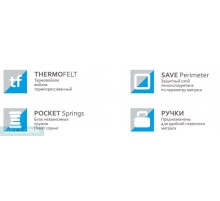 Матрас серии Soft Selection V-Guard 5 с независимым пружинным блоком Pocket Springs от Беллона