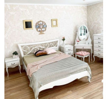 Двуспальная кровать Лиана MUR-114-01 (коса патина)