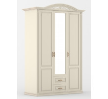Трехстворчатый шкаф для одежды Венеция MUR-101-03 st с зеркалом
